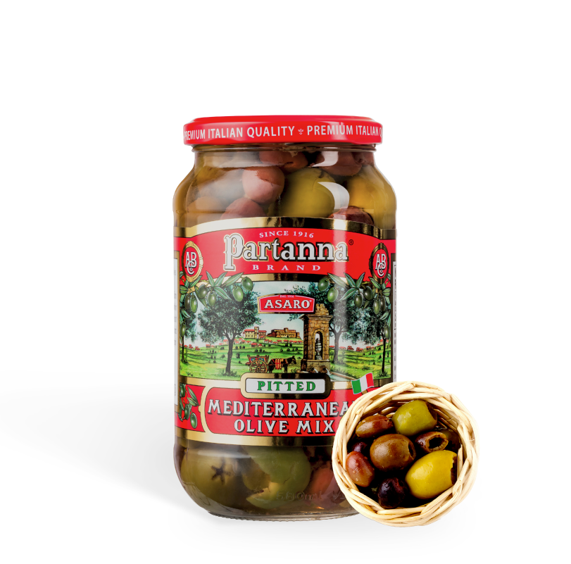 MEDITERRANEAN PITTED OLIVE MIX