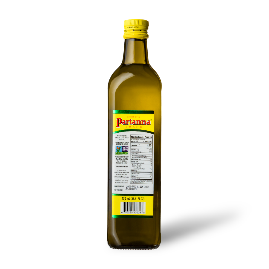 Partana Partanna Sicilian Organic Unfiltered Extra Virgin Olive Oil – Partanna ...