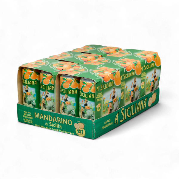Cosmesi Siciliana コスメシシチリアーナ A'Siciliana Mandarino Sparkling Sicilian Beverage – Partanna Foods