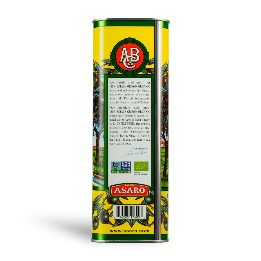 Partana Partanna Sicilian Organic Unfiltered Extra Virgin Olive Oil – Partanna ...