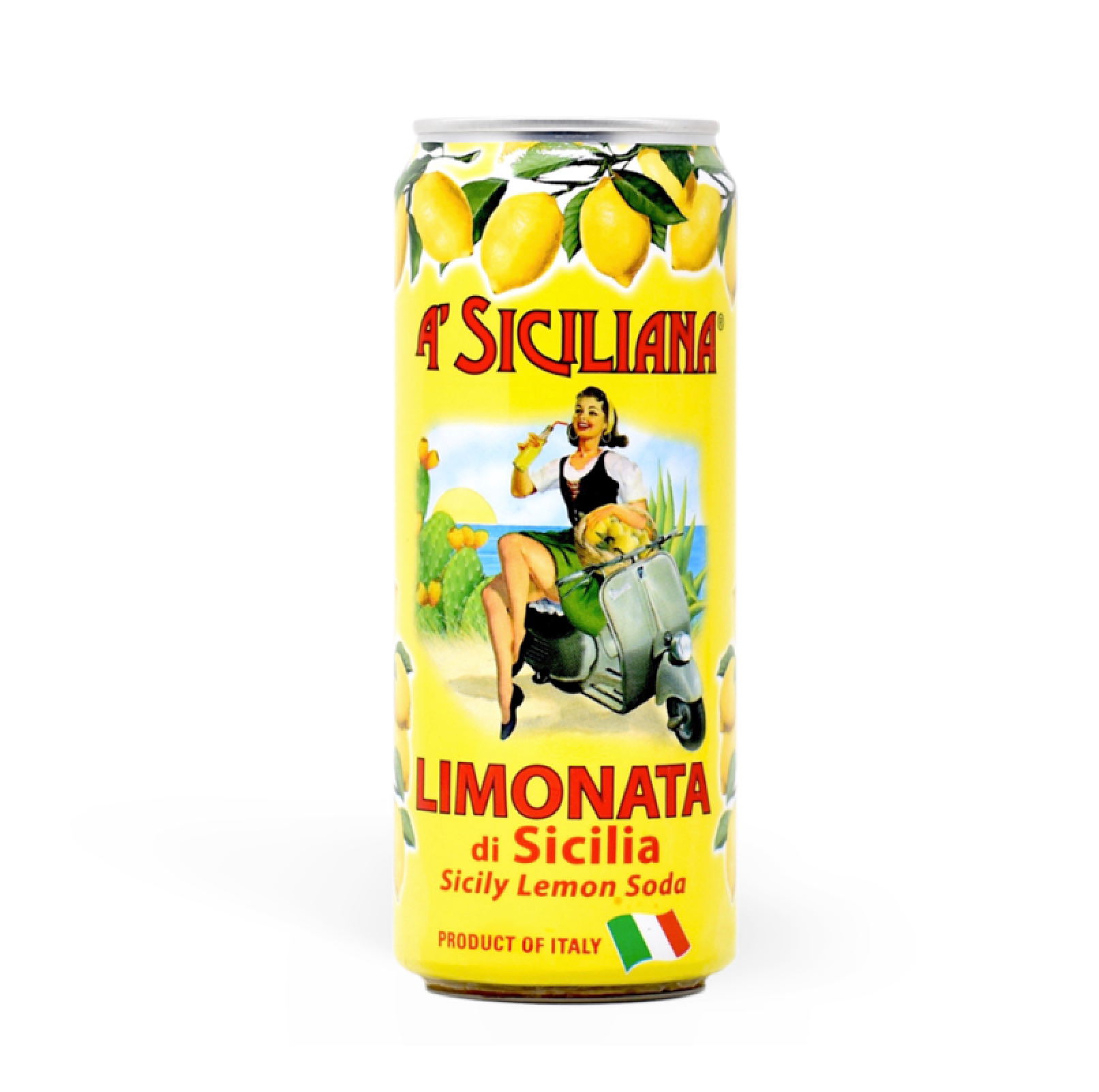 A'Siciliana Limonata Sparkling Sicilian Lemon Beverage